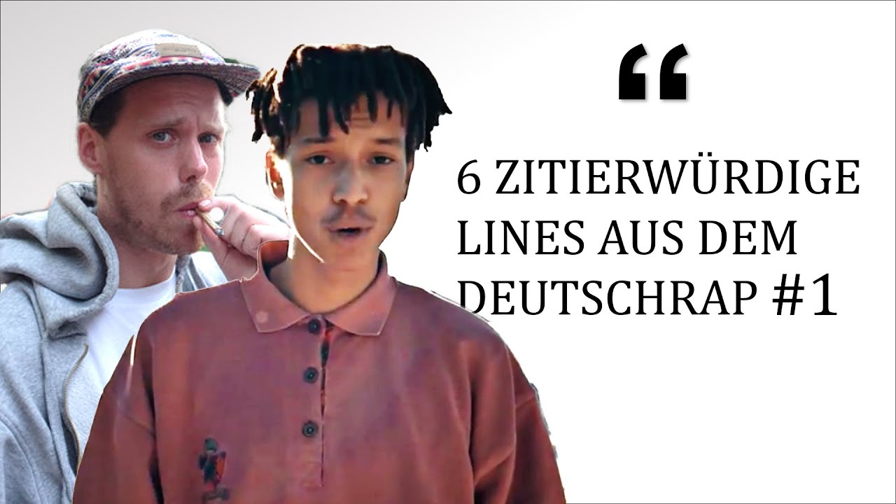 6 Zitierwürdige Lines aus dem deutschen Rap #1 - ASK, Negroman, Bladesa, Folter, Cr7z, Calman