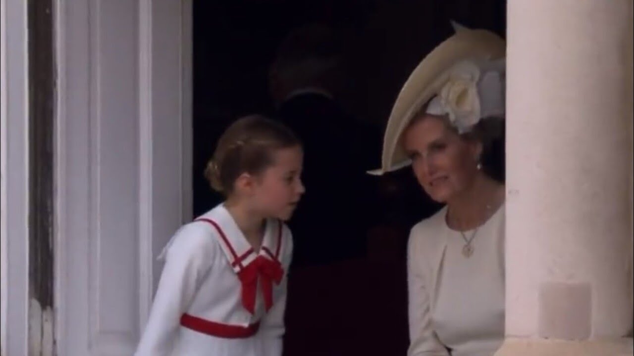 'Sit down!': Duchess of Edinburgh appears to scold Princess Charlotte in viral video