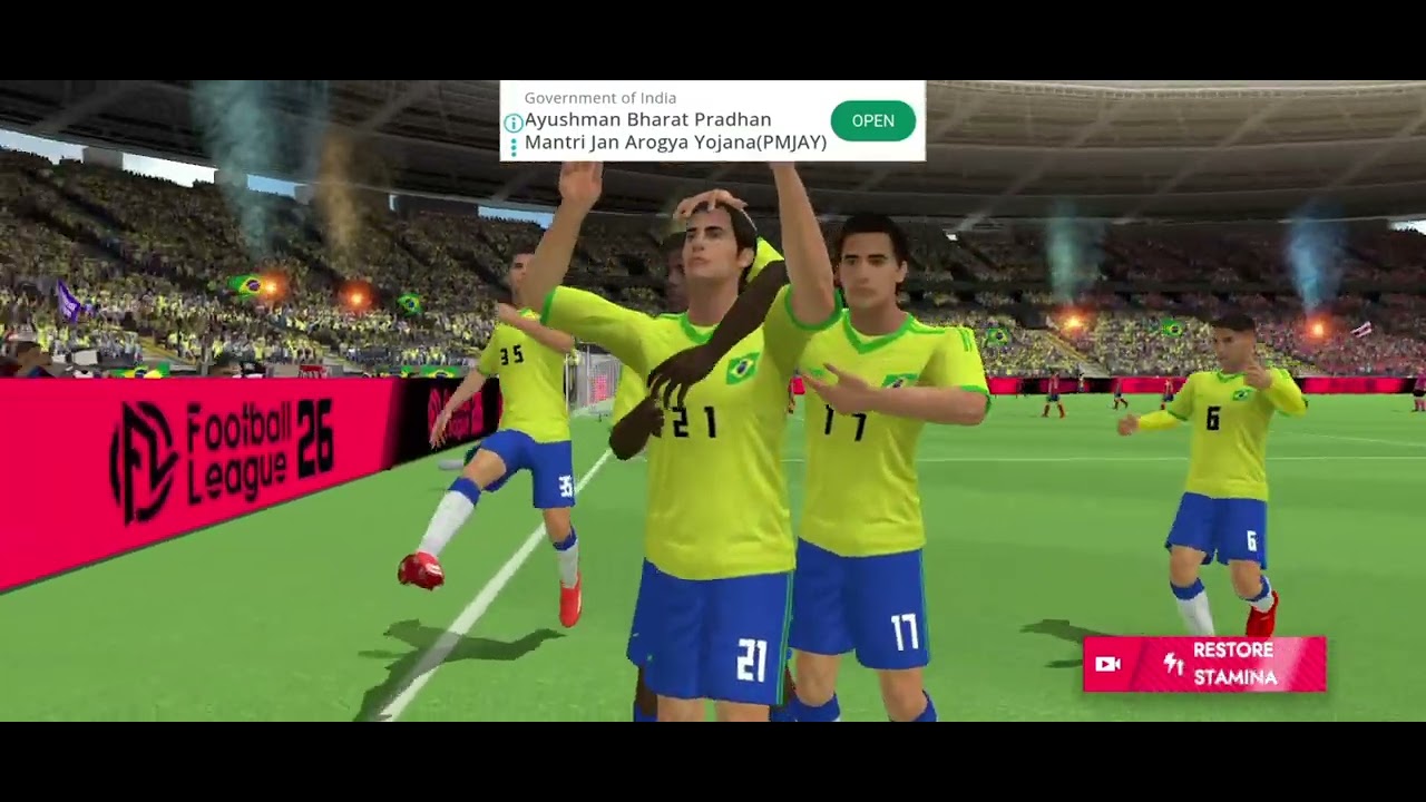 || AmericanNationalCup 2024 || 🇧🇷 BRA Vs CRC 🌍⚽ ROUND 1 Match