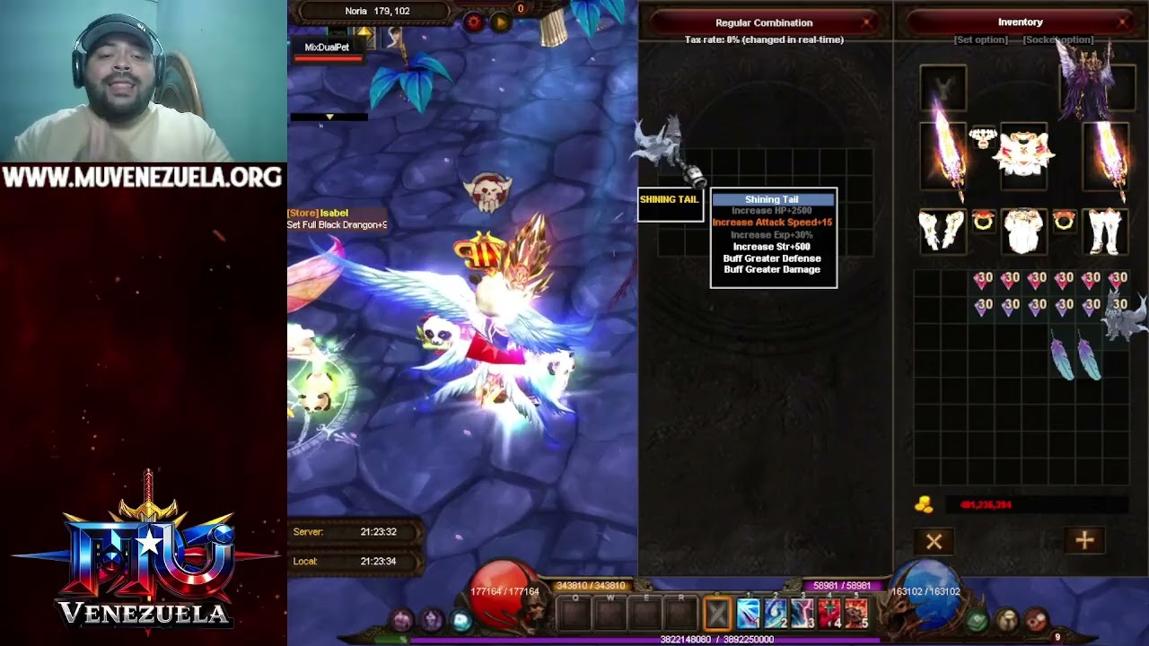 Cómo Crear la Nueva Montura Shining Tail y Shining Tail Rare | Mu Venezuela