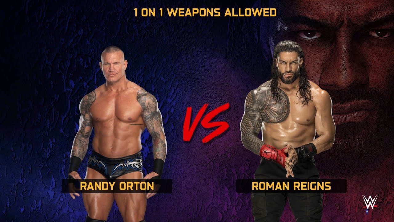 ROMAN REIGNS VS RANDY ORTON WWE 2K25 NETFLIX EDITION 