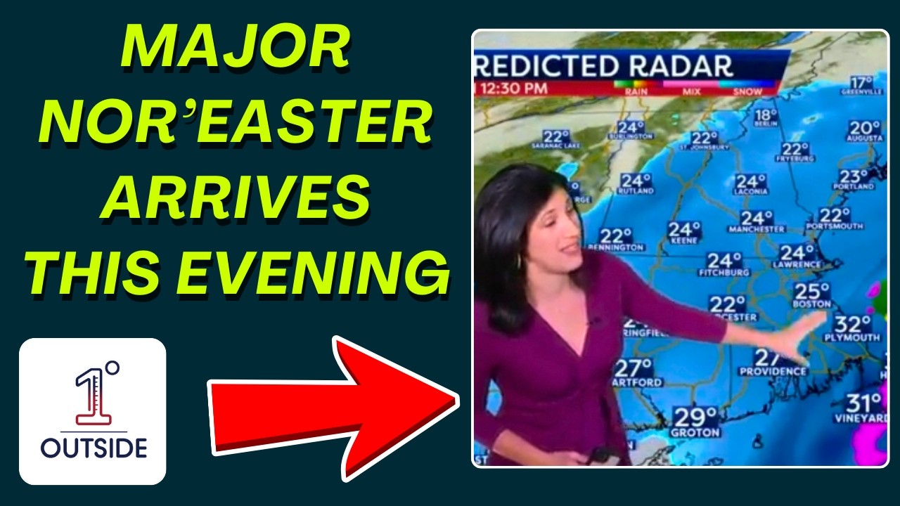 Sunday Update: Peak Nor'easter Impacts Expected Monday Morning & Afternoon