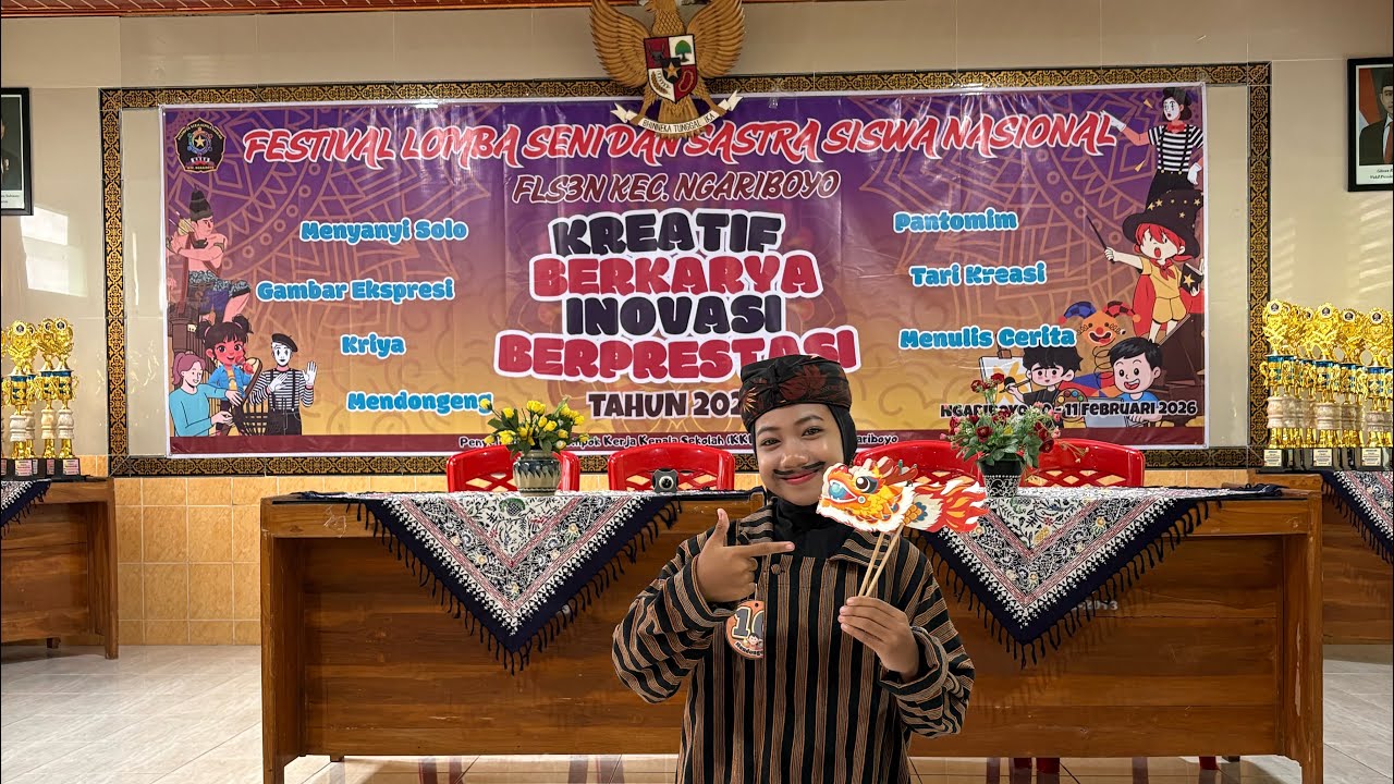 JUARA 2 LOMBA MENDONGENG FLS3N 2026 JENJANG SD TINGKAT KECAMATAN 