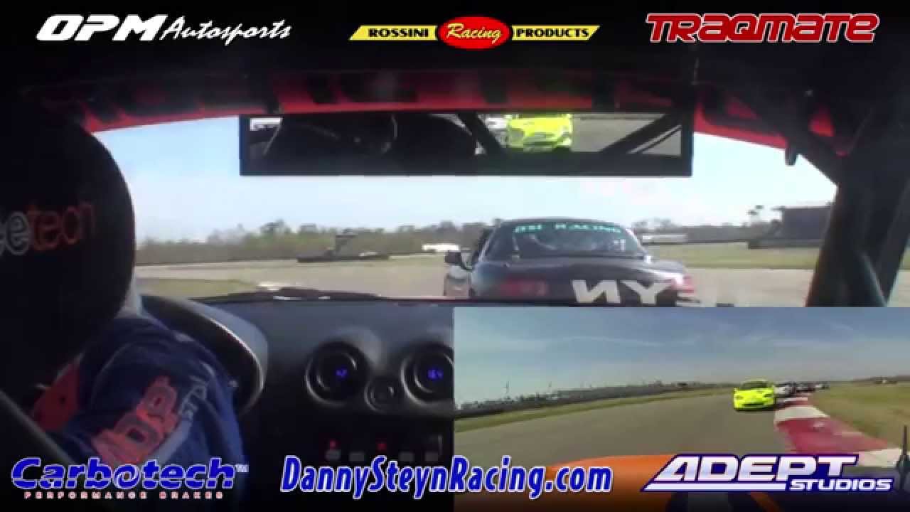2015 NOLA Majors Spec Miata Race 2 Danny Steyn Rossini Racing Engines