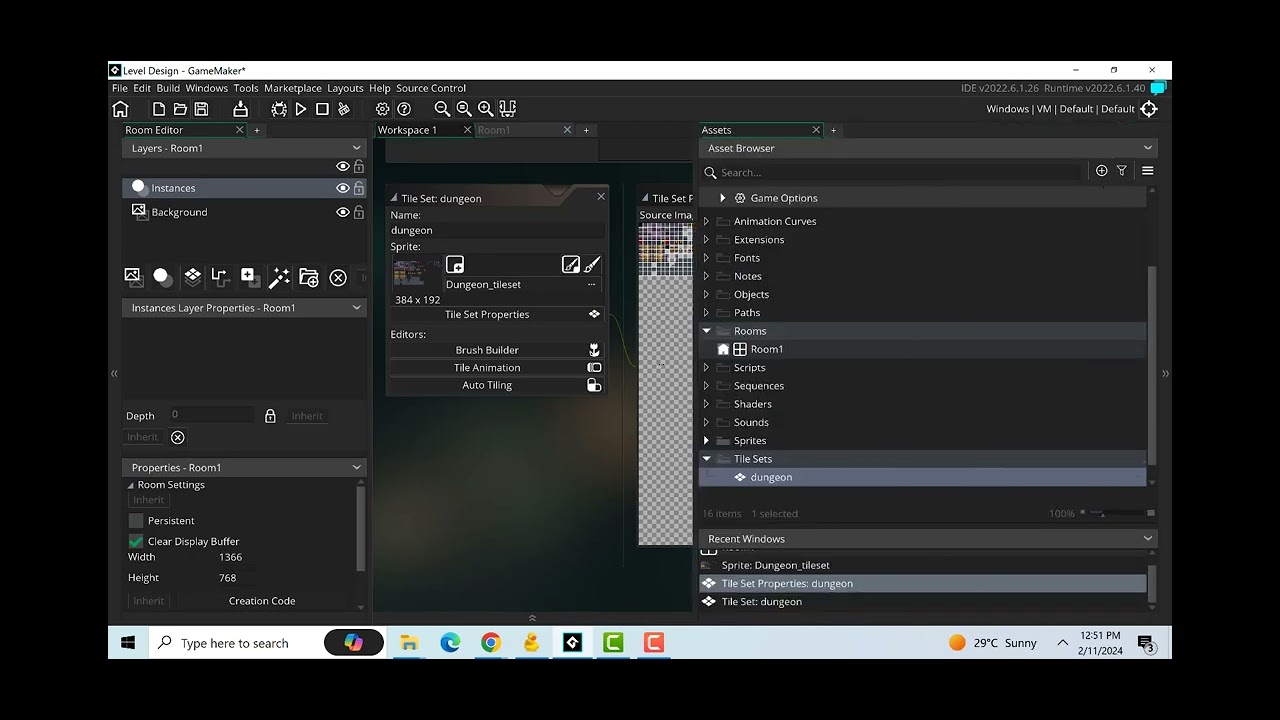 Setup and Design Level 1