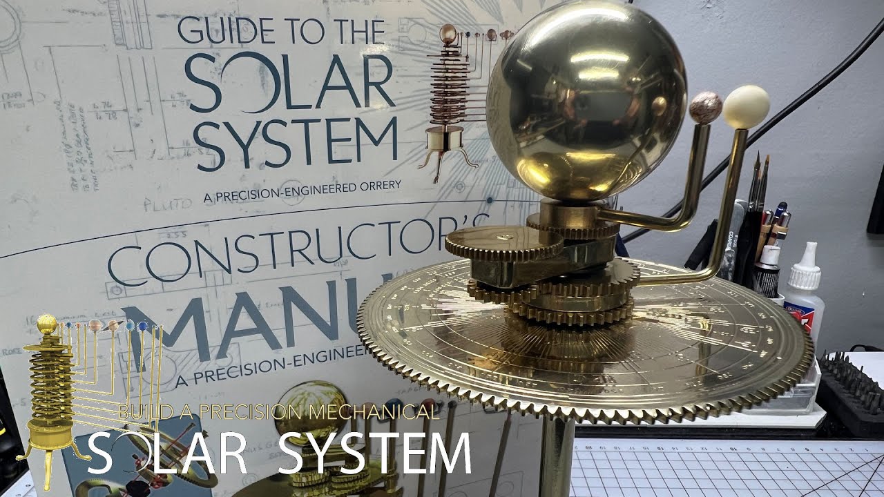 Build a Model Solar System Orrery - Stages 1-2 - Mercury and Venus
