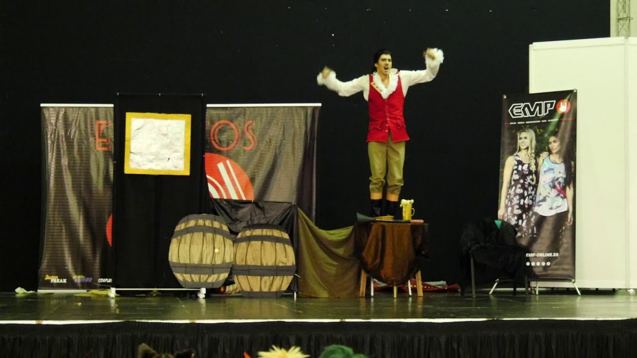 EsteponGo! 2018 - concurso cosplay - La bella y la bestia - Gaston (1er premio)