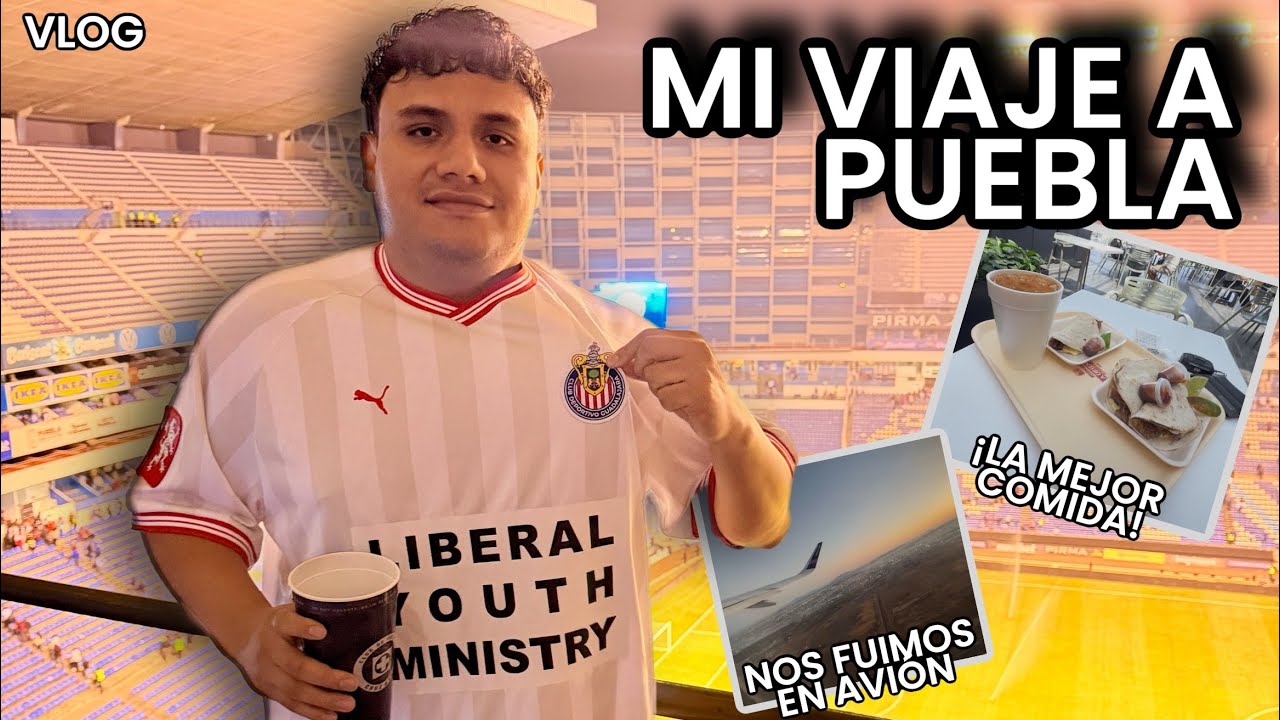 🚨¡ME HOSPEDÉ en UN MOTEL con PELOS en PUEBLA! MI VIAJE al CRUZ AZUL vs CHIVAS