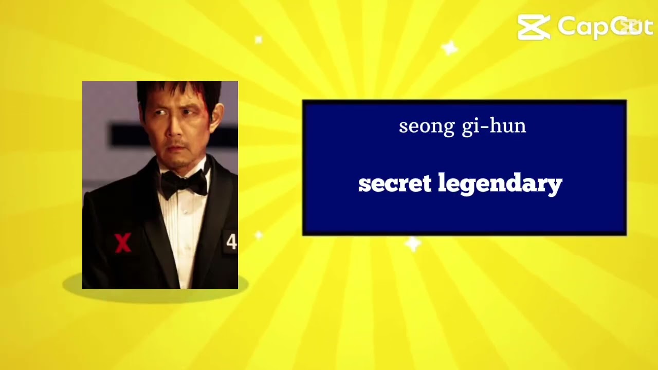 Seong gi-hun in the brawl stars