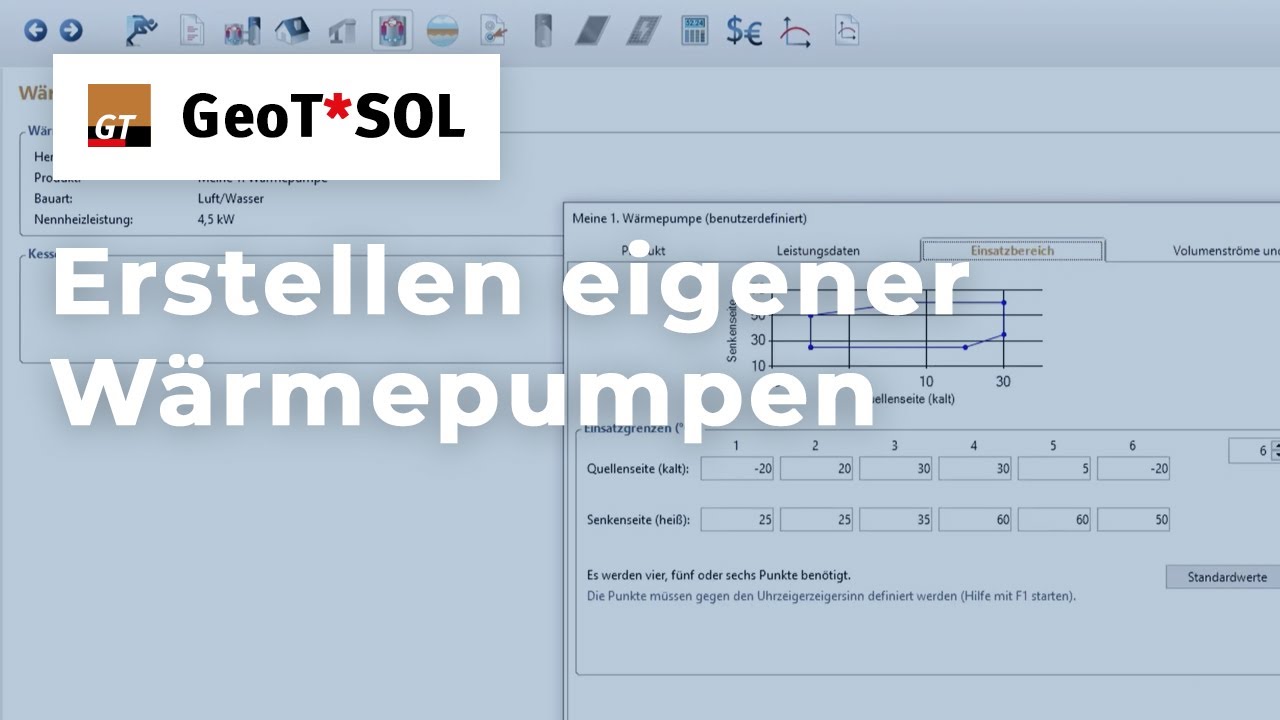 [GeoT*SOL Tutorial] Erstellen eigener W&auml;rmepumpen