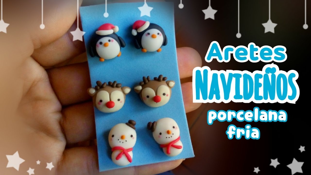 Tutorial Aretes Navideños⛄