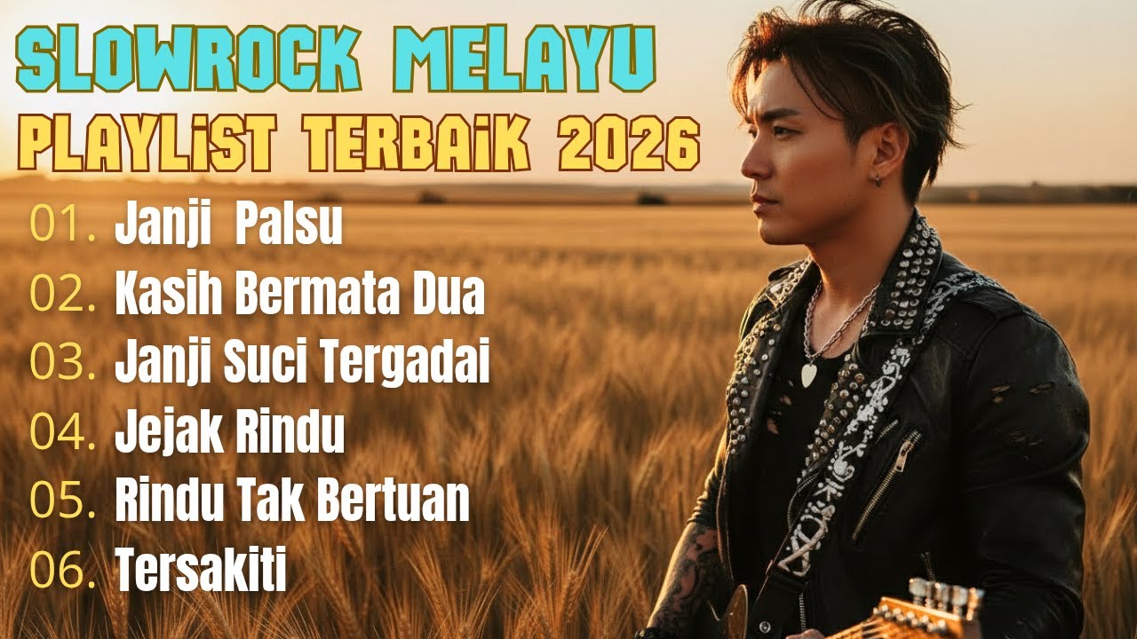 Slow Rock Melayu Terbaru 2026 | Playlist Lagu Terbaik Jiwang & Sedih 💔