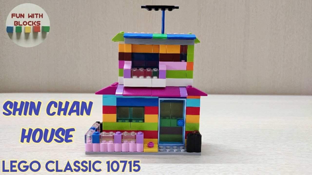 Lego Classic 10715 Shin Chan House Building Instructions