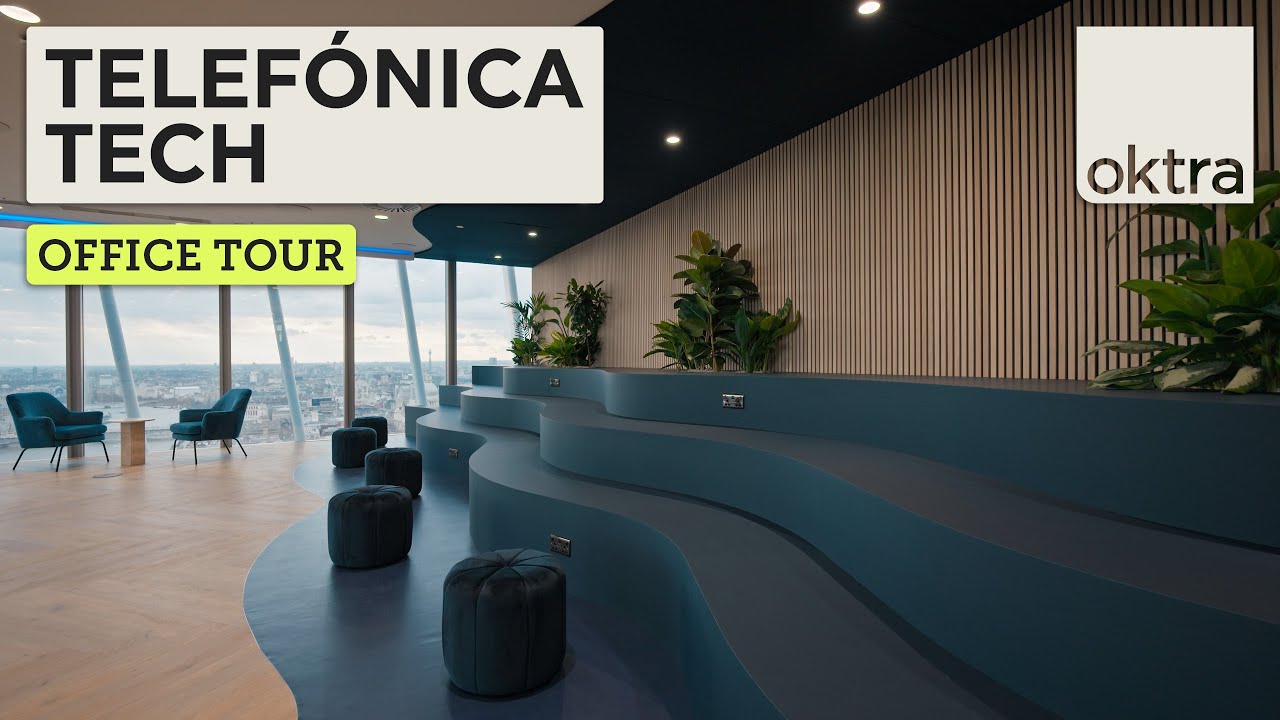 Inside Telefónica Tech's Sky-High Office | Workplace Design by Oktra