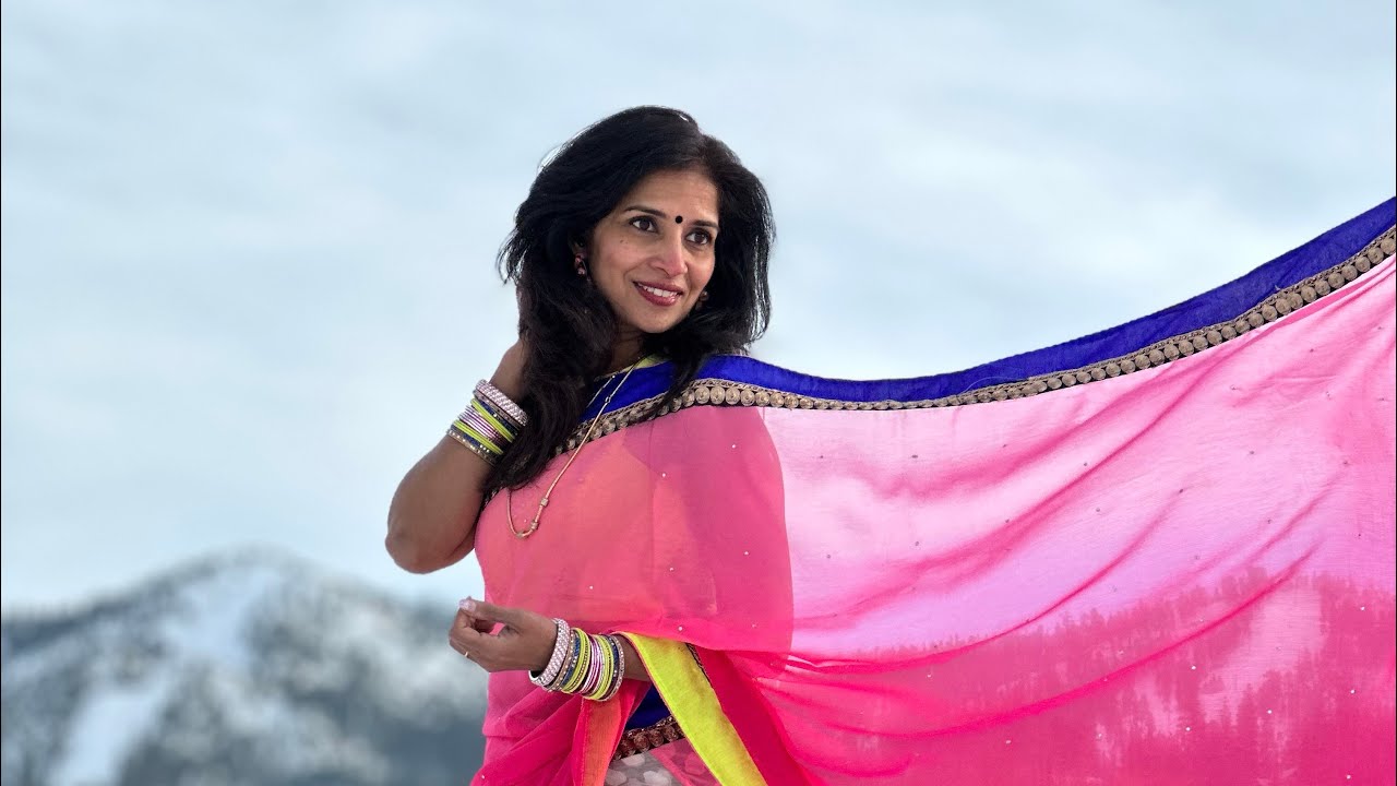 Saree in Snow #tumkyamile #yehasiwadiya Tum Kya Mile, Ye Hasi Wadiya