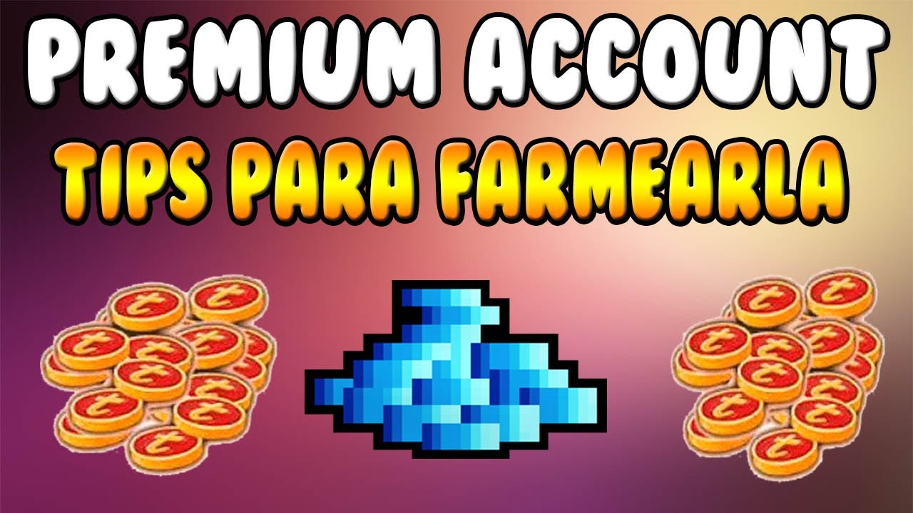 TIBIA COINS | &iquest;C&Oacute;MO FARMEO MI SEGUNDA PREMMY? TIPS - TIBIA