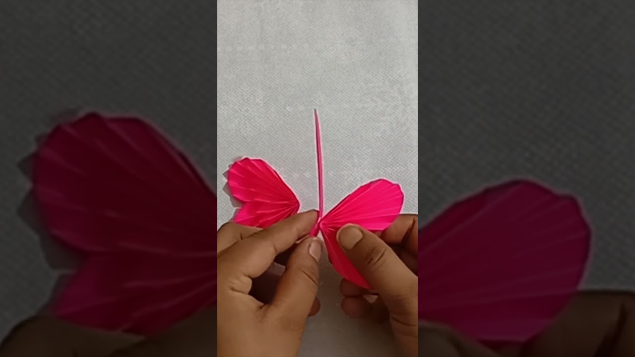 Butterfly Making With Paper | Easy & beautiful origami Butterfly 🦋 