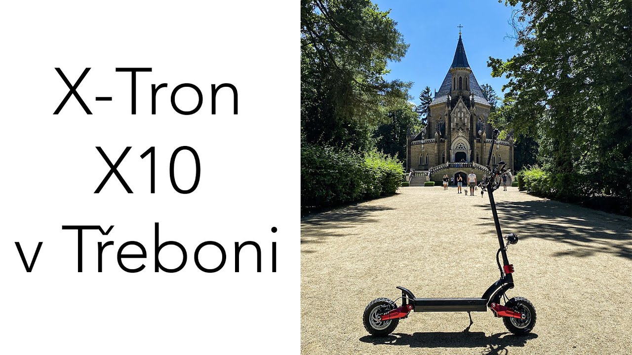 Projížďka po Třeboni na X-Tronu X10. Baví mě víc a víc 🤩