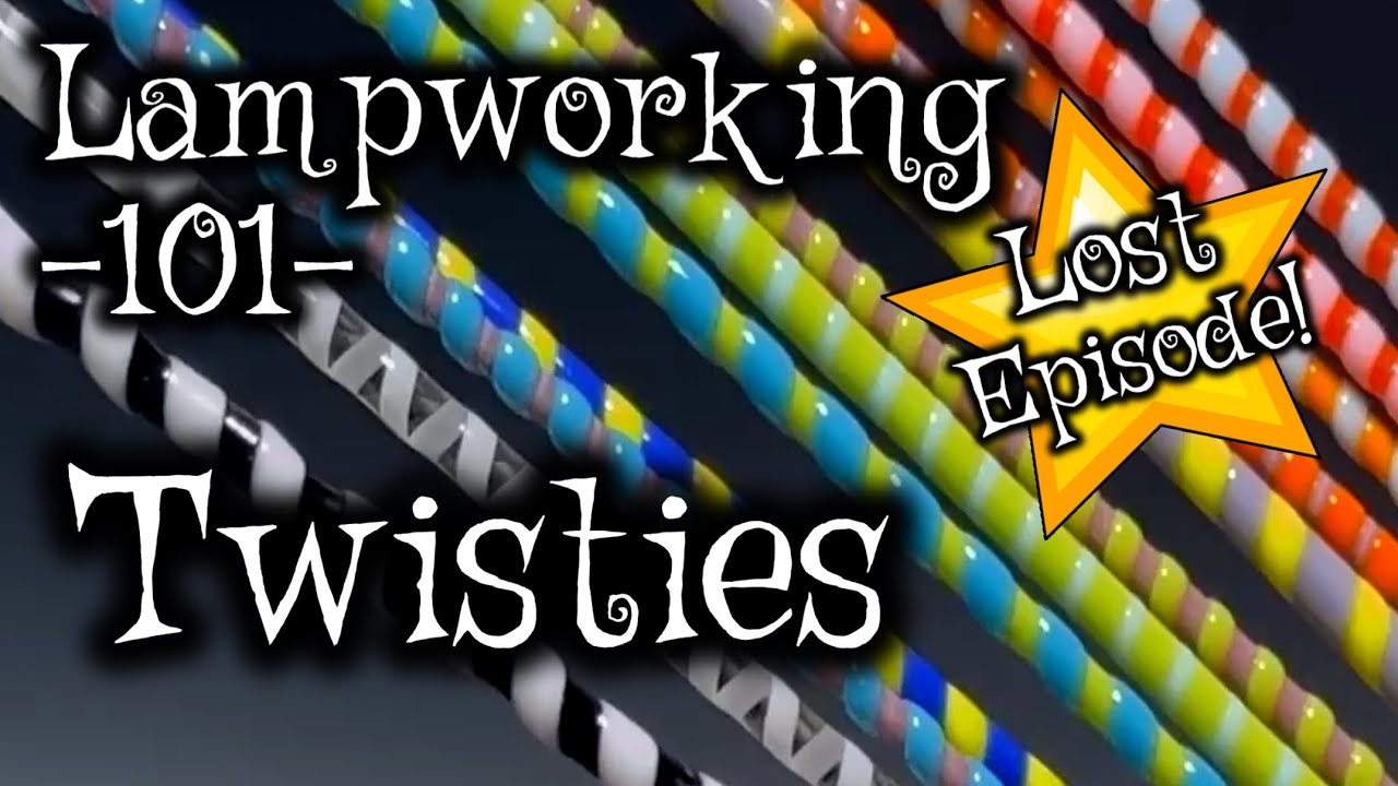 Lampworking / Flameworking - 101 - Twisties! - 104 Glass Demo