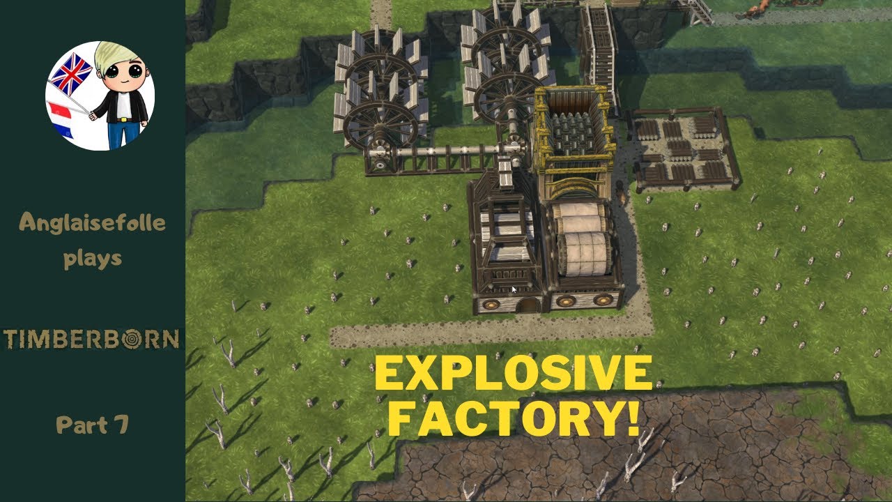 MAKING EXPLOSIVES in Timberborn Ep  7