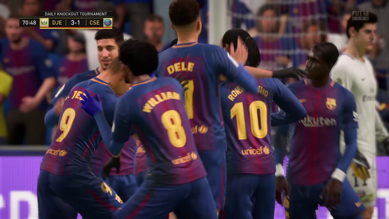Ronaldinho goal fut18