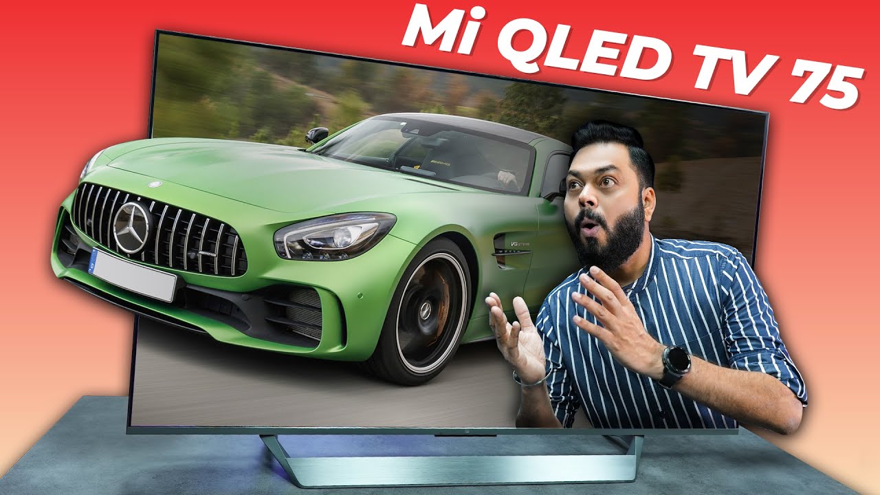Mi QLED TV 75 Unboxing And First Impressions ⚡ 120Hz Screen, 4K, Dolby Vision & More