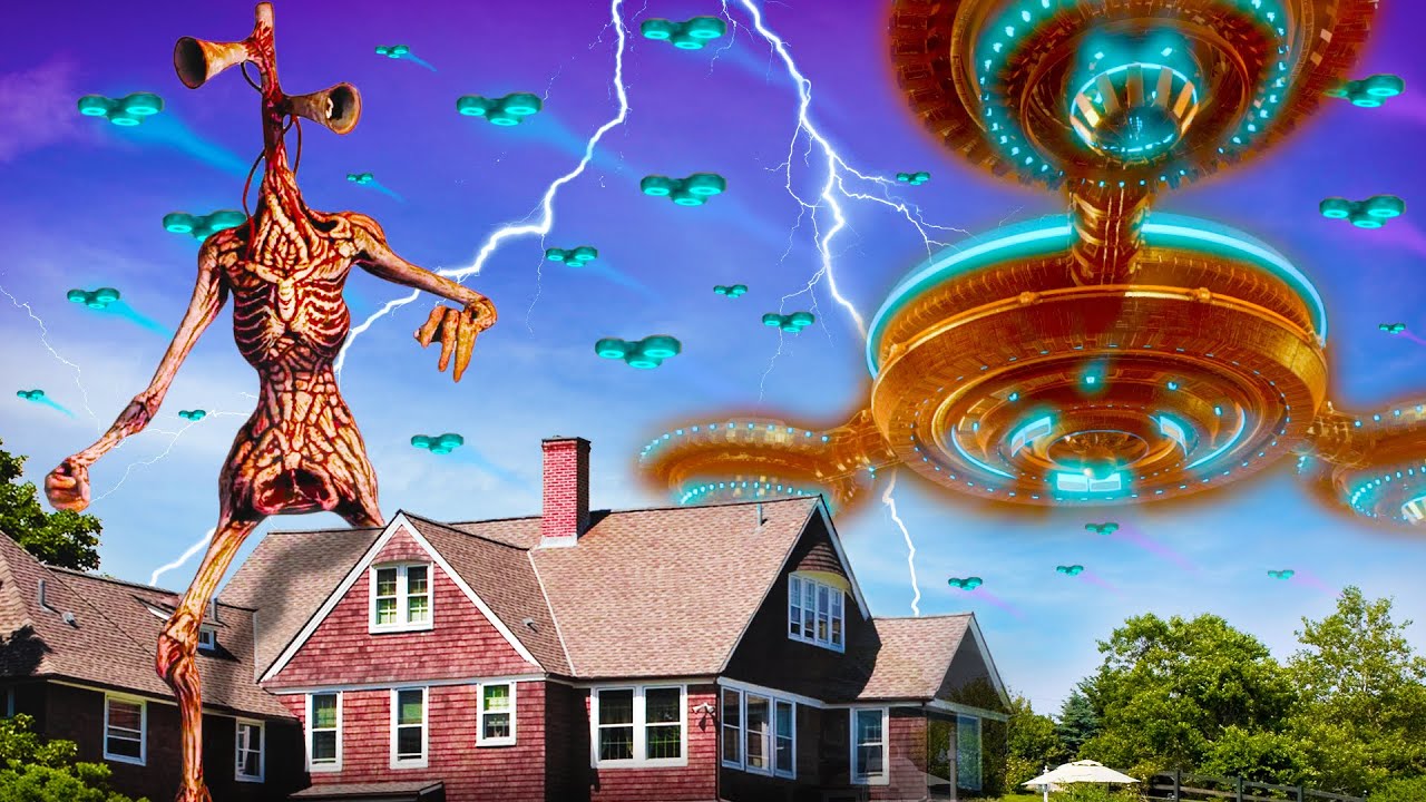 GIANT Fidget Spinner Invasion GIANT Monsters AND GIANT Spiders?!