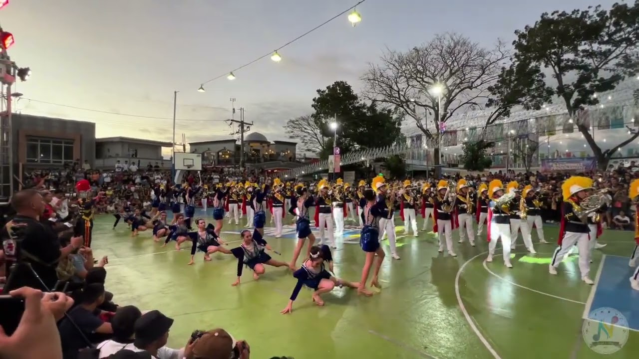 Santa Maria Town Fiesta 2025 Drill Performance | Mariners Polytechnic Colleges Foundation Band