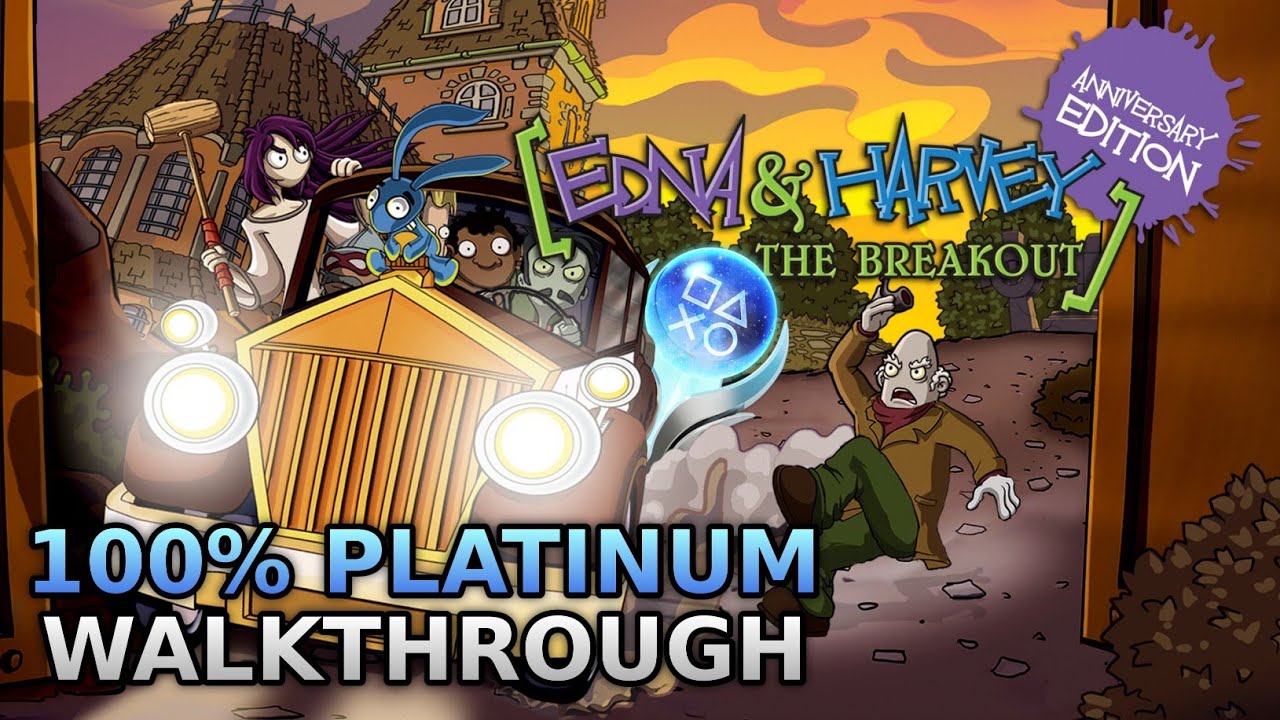 EDNA & HARVEY: THE BREAKOUT – 100% Platinum Walkthrough No Commentary