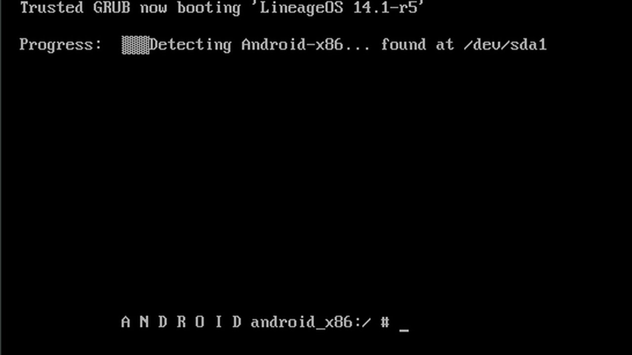 🤖 A N D R O I D android_x86:/