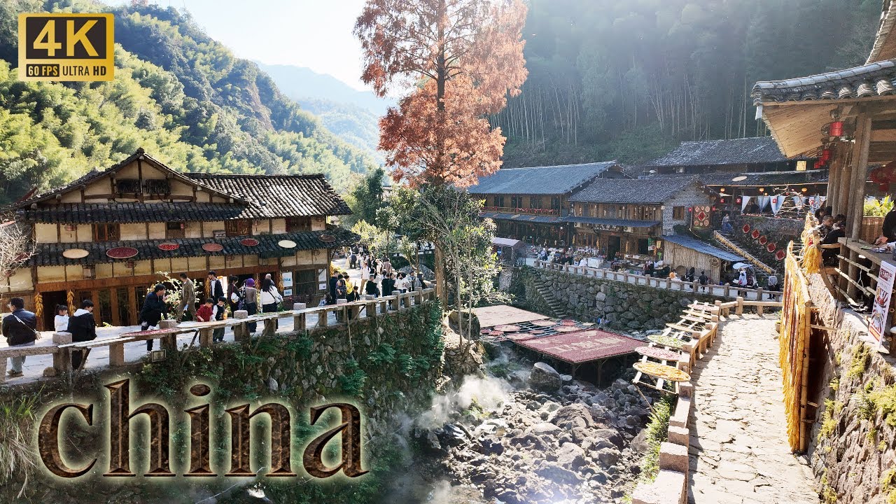 Exploring the Lively Ancient Chinese Village | Linkeng Ancient Village