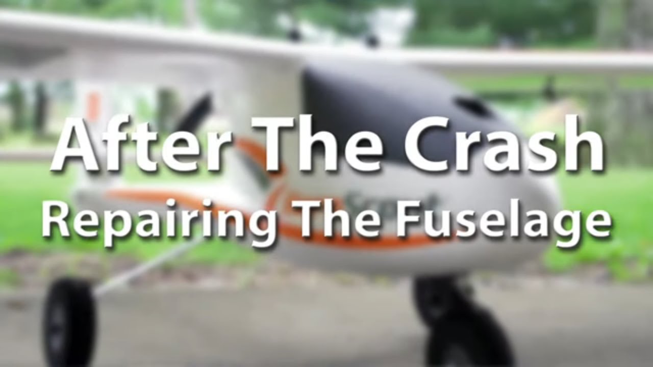 Repairing the Fuselage - HobbyZone® AeroScout™ S