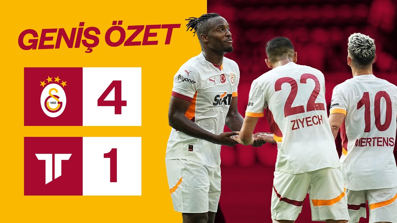 📺 Geniş Özet | Galatasaray 4-1 Trencin (Hazırlık Maçı)