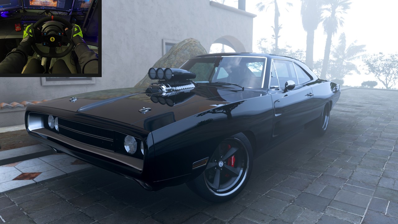 Dodge Charger Fast X | Steering Wheel Gameplay | Forza Horizon 5 | Thrustmaster T300 Ferrari