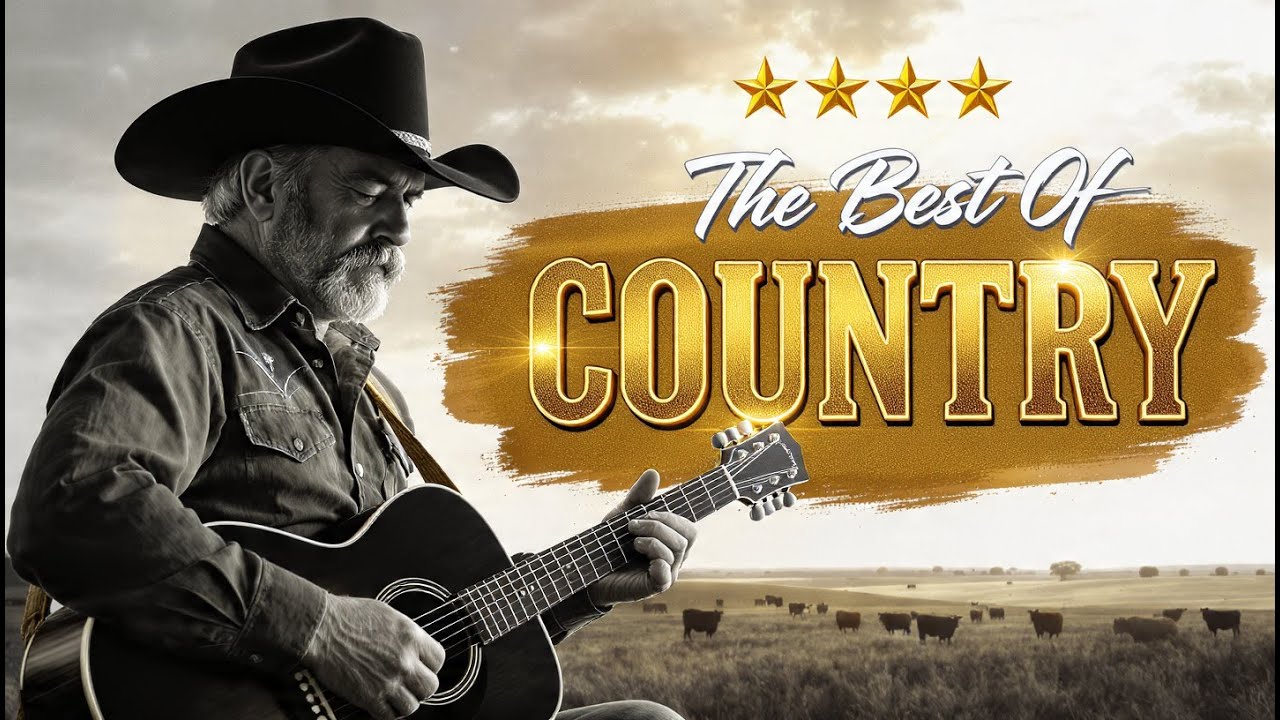 Quiet Lake Reflection Country Love Melodies — Luke Bryan, Miranda Lambert & Johnny Cash