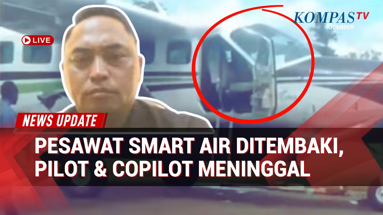 Serangan di Papua  Selatan! Pesawat Smart Air Ditembak, Pilot & Copilot Meregang Nyawa