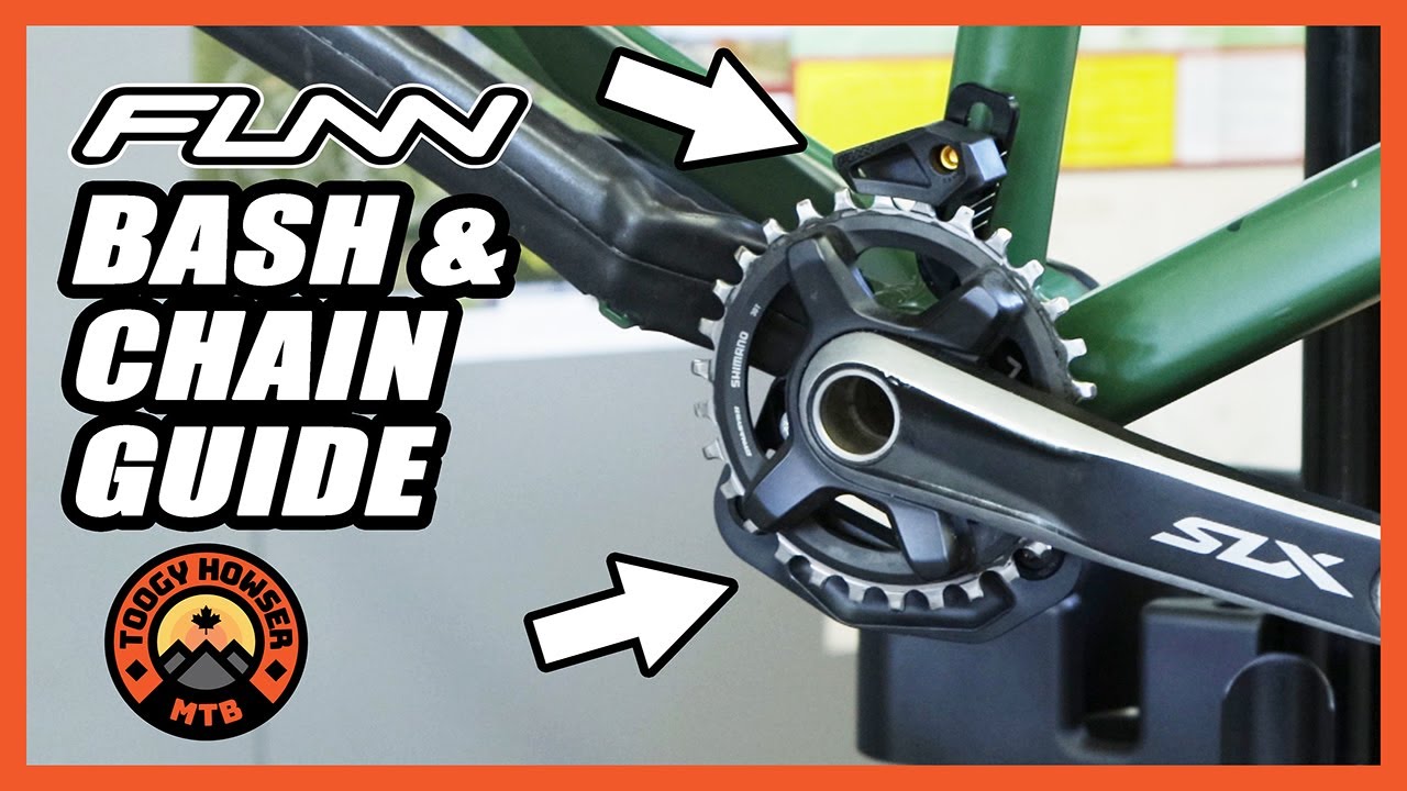Funn MTB Zippa Lite Bash Guard & Chain Guide Install
