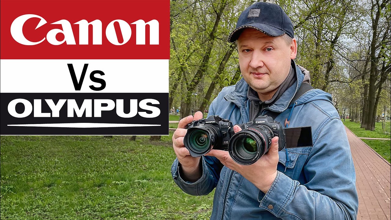 Canon EOS R6 Vs Olympus OM-D E-M1 Mark III  - Стабилизация !
