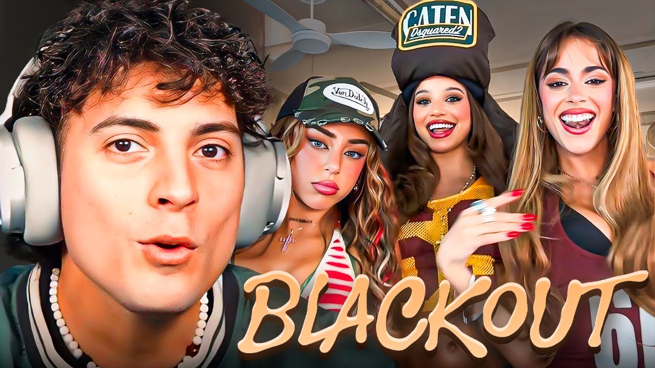 REACCION A BLACKOUT 🧊 - EMILIA, TINI Y NICKI NICOLE