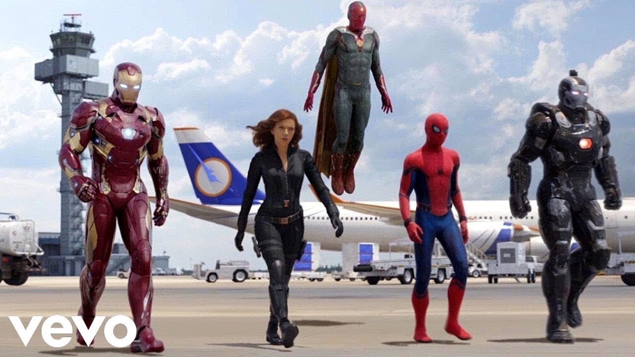 Linkin Park - What I've Done (Norda Remix) - Captain America Civil War (Airport Battle Scene)