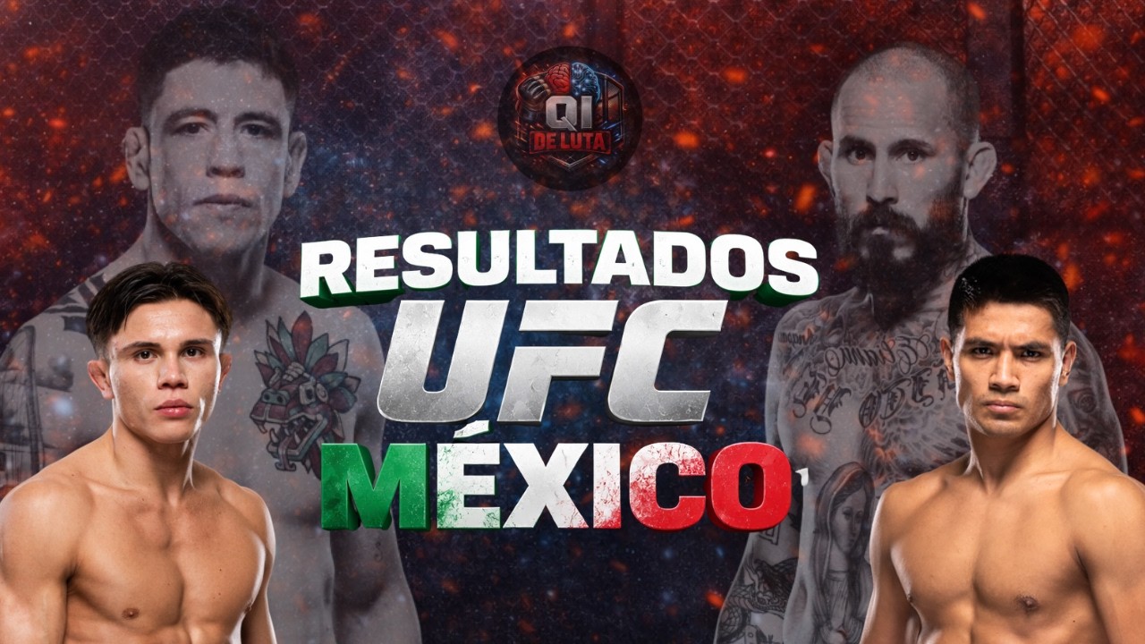UFC M&Eacute;XICO RESULTADOS - TODAS AS LUTAS