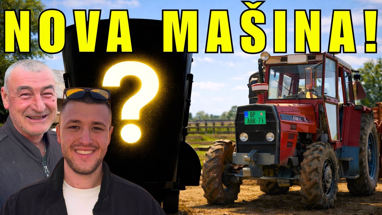Nova MAŠINA na farmi! Veliko OLAKŠANJE + IMT 5106 turiranje | Renoviranje farme #3