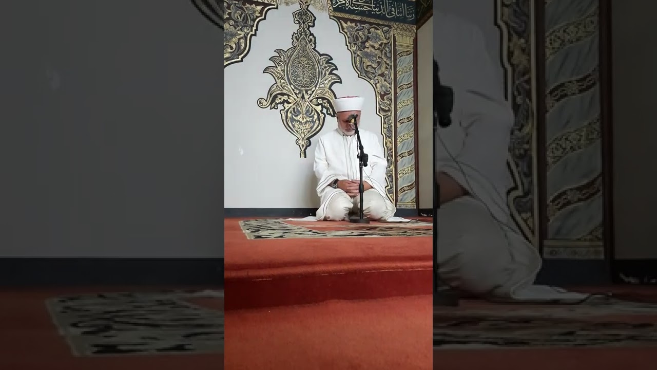 BURSA ULU CAMİİ İMAM HATİBİ TAHSİN KARANFİL HOCAMIZDAN İSRA SURESİ 78-84. AYETİ KERİMELERİ