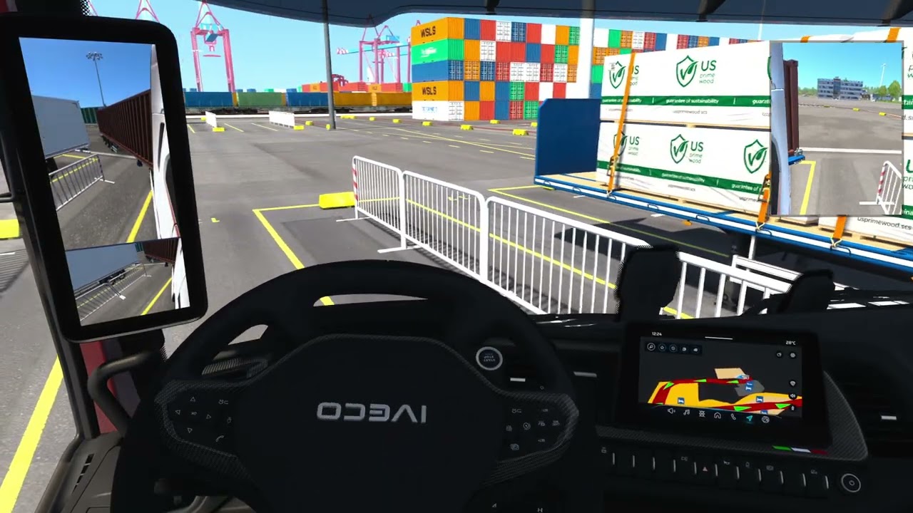 Euro truck simulator | euro truck simulator busiest road | chhotelive