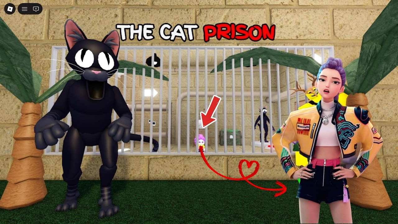 99 NIGHTS IN FOREST CAT PRISON RUN (Obby)_Roblox-Gameplay-Walkthrough#1