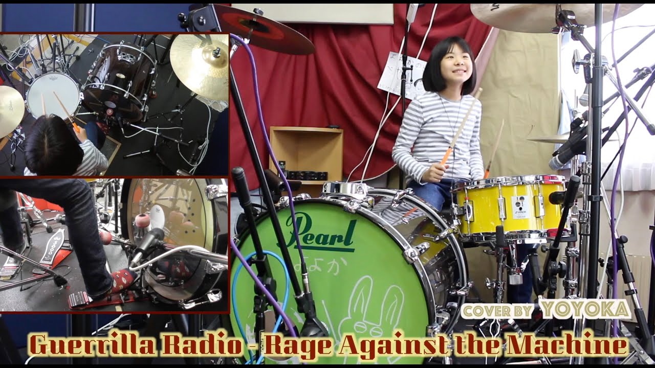 Guerrilla Radio - Rage Against the Machine / Cover by Yoyoka, 10 year old