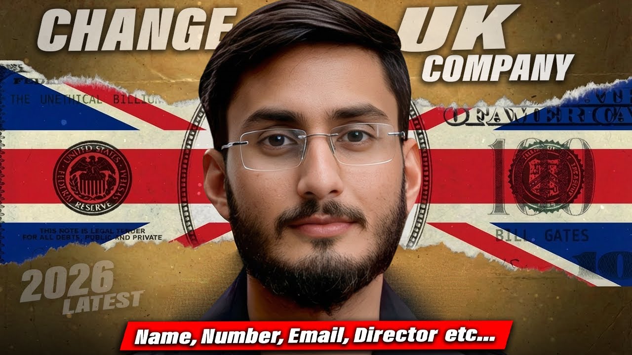 How To Change UK LTD Company (Address, Phone Number, Email, Director Details)🔥