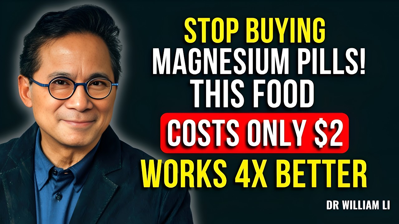 Before You Buy Magnesium Glycinate Again, Watch THIS (FOOD Works 20x Better) | Dr.William Li