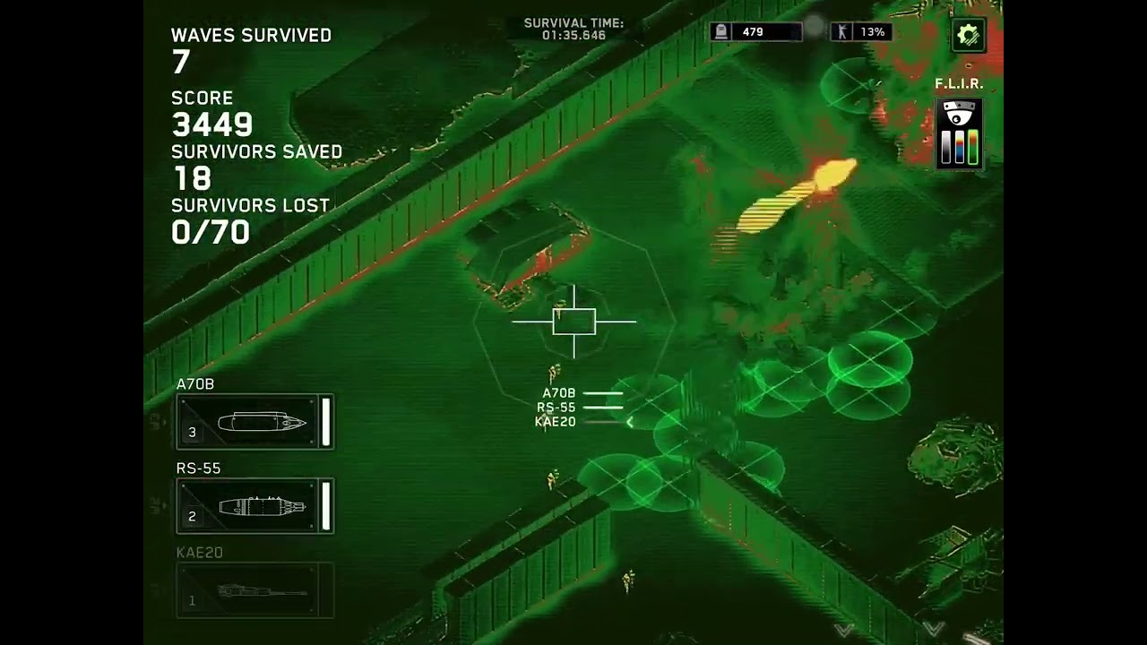 Zombie Gunship Survival. S85 - Sanctuary - Minefield - 9/12 January 2026