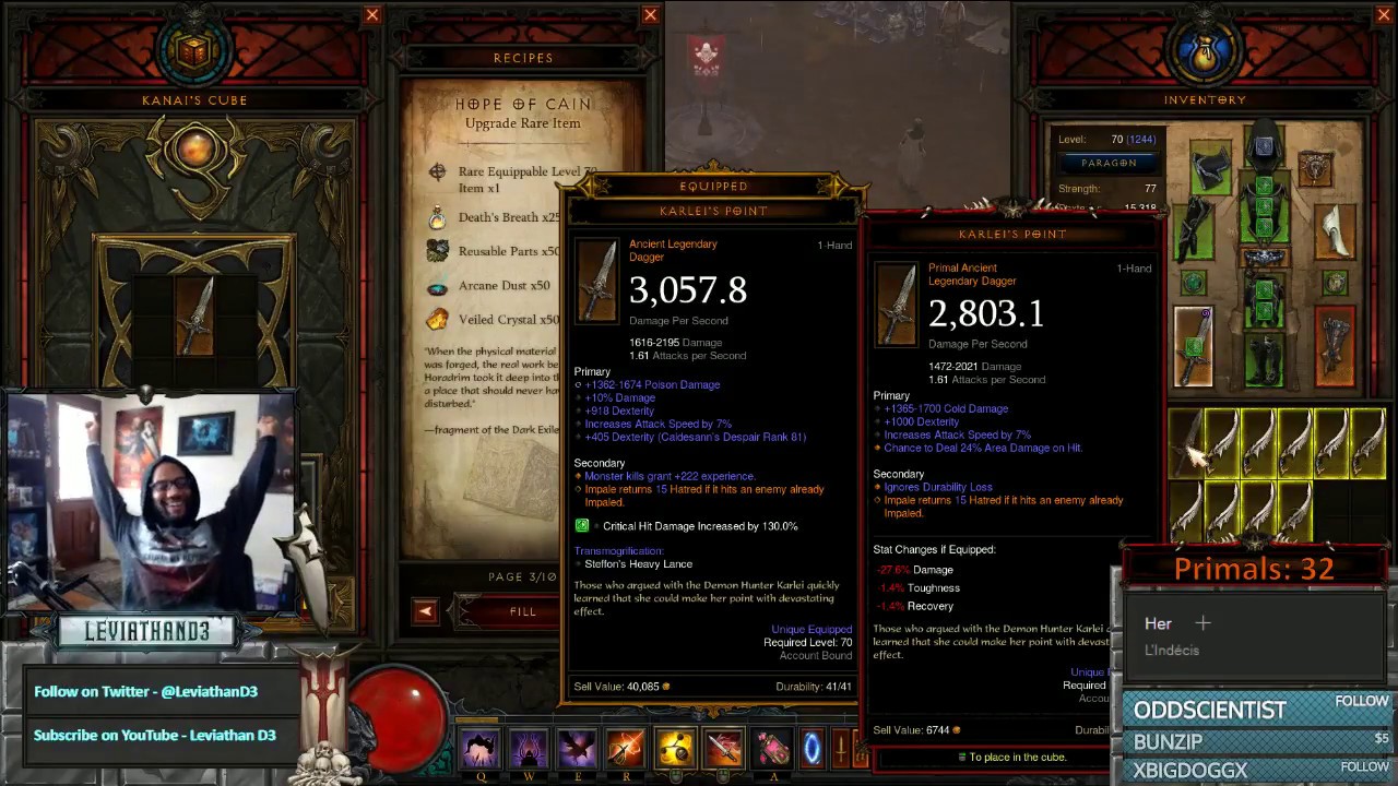 [Diablo 3] Leviathan Strikes Again - Primal Ancient Karlei's Point Edition | Season 10